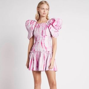 AJE TIE DIE MINI DRESS - NEVER WORN